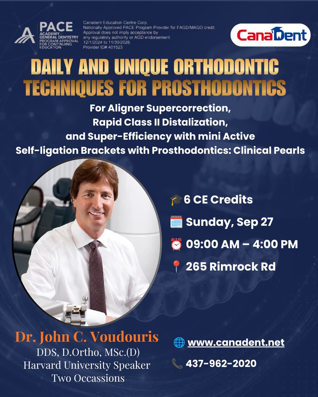 Daily and Unique Orthodontic Techniques for Prosthodontics